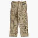 Supreme Gonz Poems Chino Pant Khaki