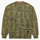 Suprema de poemas de gonz suéter oliva