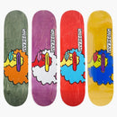 Supreme Gonz Ramm Skateboard Deck Green/Purple/Red/Yellow Set