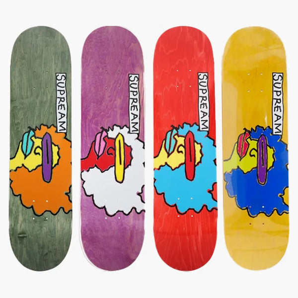 Supreme Gonz Ramm Skateboard Deck Green/purple/red/yellow Set