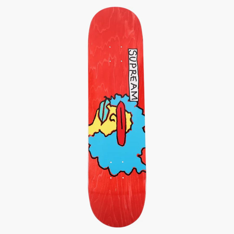 Nejvyšší gonz ramm skateboard paluba červená