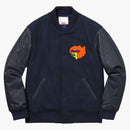 Supreme Gonz Ramm Varsity Jacket Navy
