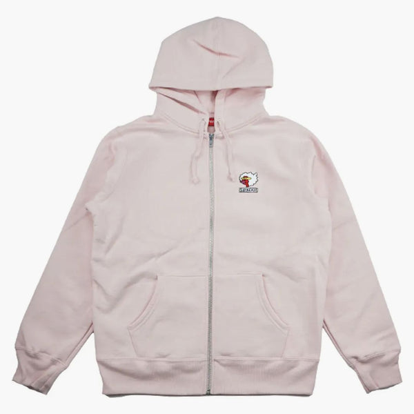 Supreme Gonz Ramm Zip Up Sweatshirt Pale Pink