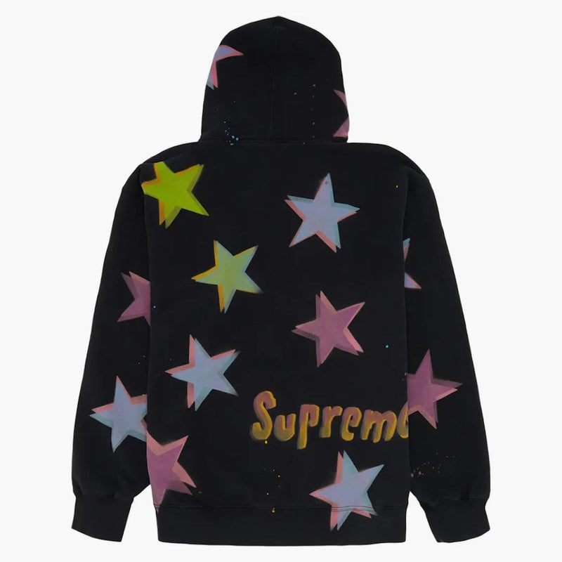 Nejvyšší Gonz Stars Hooded mikina černá