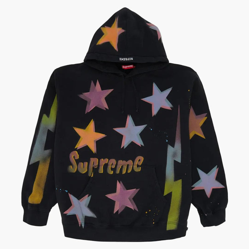 Nejvyšší Gonz Stars Hooded mikina černá