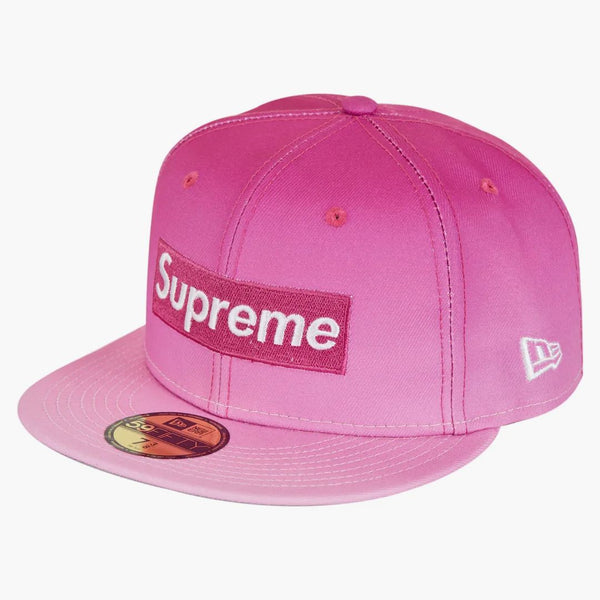 Supreme Gradient Box logo New Era Pink