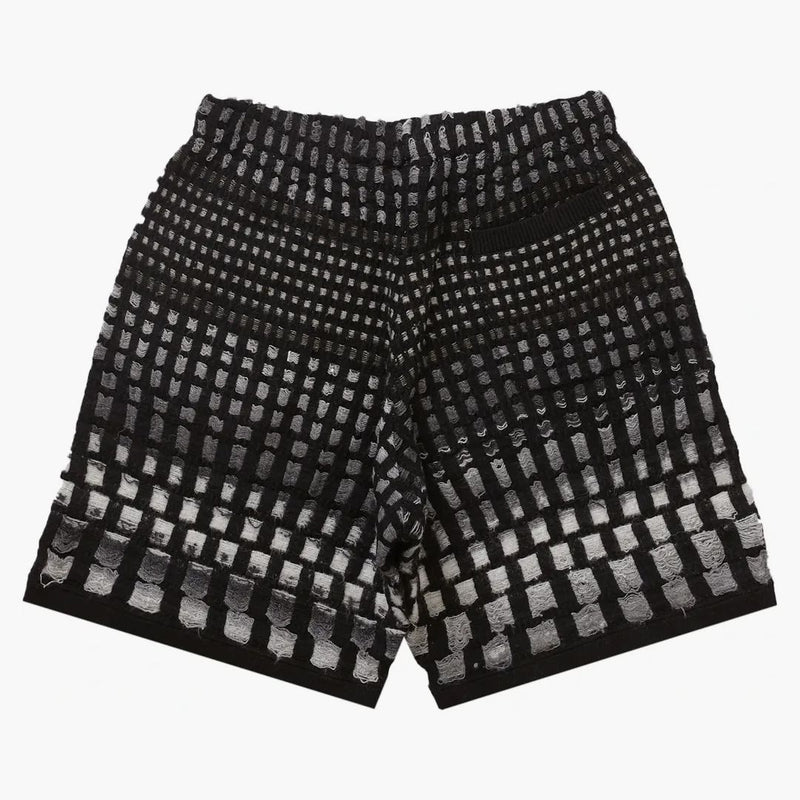 Supreme Gradient Grid Knit Short Black