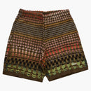 Supreme Gradient Grid Knit Short Brown