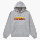 Supreme gradient hooded sweatshirt Heather gray