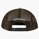 Supreme Gradient Jacquard Denim Mesh Back 5-panel Tan