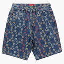 Supreme Gradient Jacquard Denim Short Blue