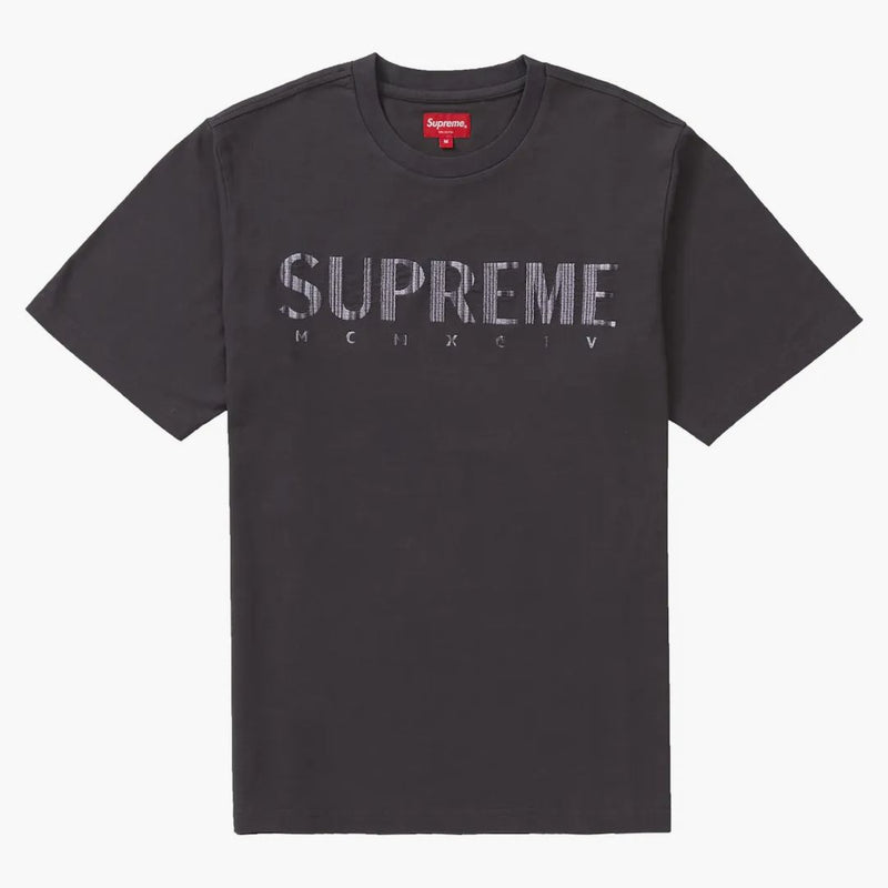 Logo -ul cu gradient suprem ceai praf negru
