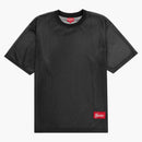 Supreme gradient mesh stripe jersey black