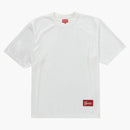 Supreme gradient mesh stripe jersey white