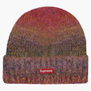 Supreme Gradient Stripe Beanie Red