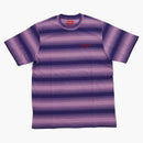 Supreme Gradient Striped S/S Top Purple
