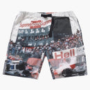 Supremo Grand Prix Belted Short Multicolor