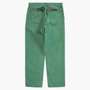 Supremo Great China Wall Canvas de 5 bolsillos Jean Washed Green
