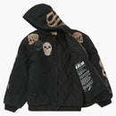 Supreme Great China Wall Hooded Work Jacket Black