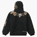 Supreme Great China Wall Hooded Work Jacket Black