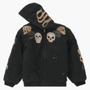 Supreme Great China Wall Hooded Work Jacket Black