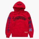 Supreme Great China Wall Sword Hooded Sweatshirt Red