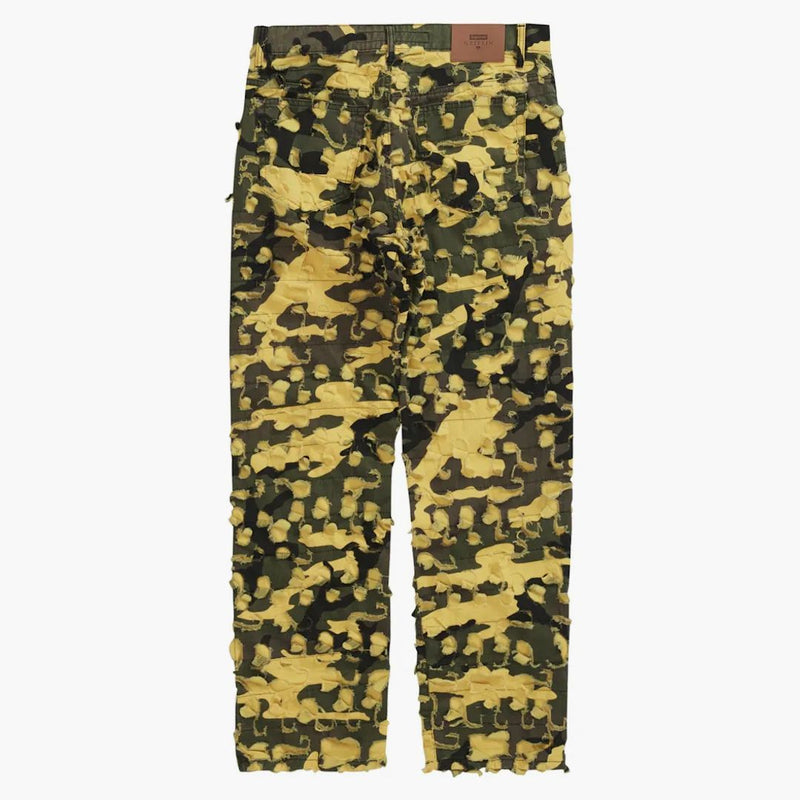 Supreme Griffin 5-fickan Jean Yellow Camo