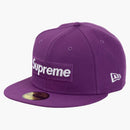 Supreme Grinch Box Logo New Era 59fifty Fitted Cap Purple