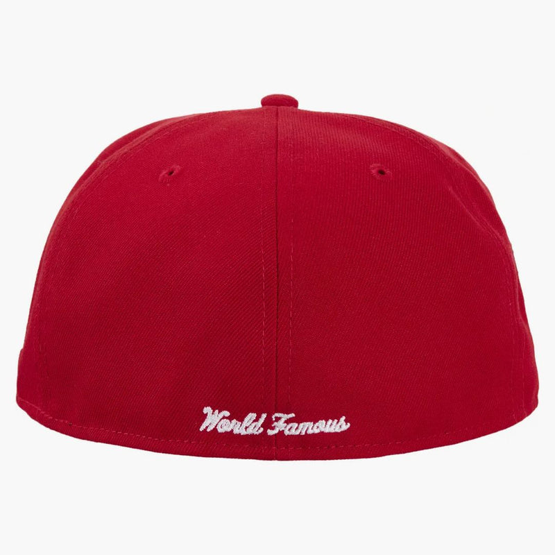 Nejvyšší logo Grinch Box New Era 59Fifty Fitted Cap Red
