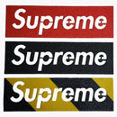 Supreme Grip Tape Box Logo Zestaw naklejki