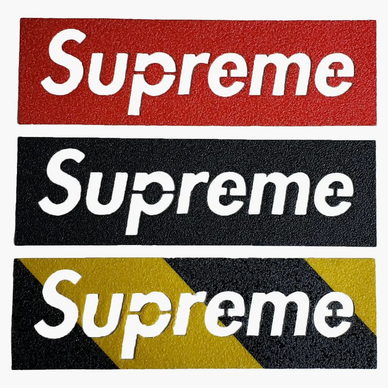 Supreme Grip Tape Box Logo Sticker Set