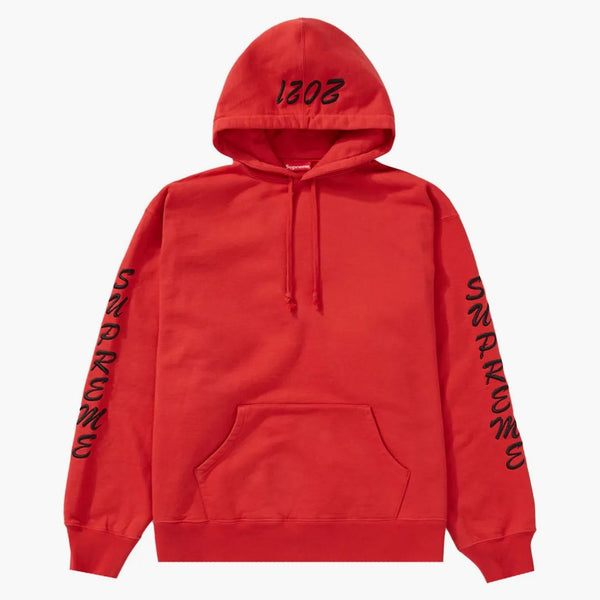 Supreme Guardian Hooded Sweatshirt Burnt Red