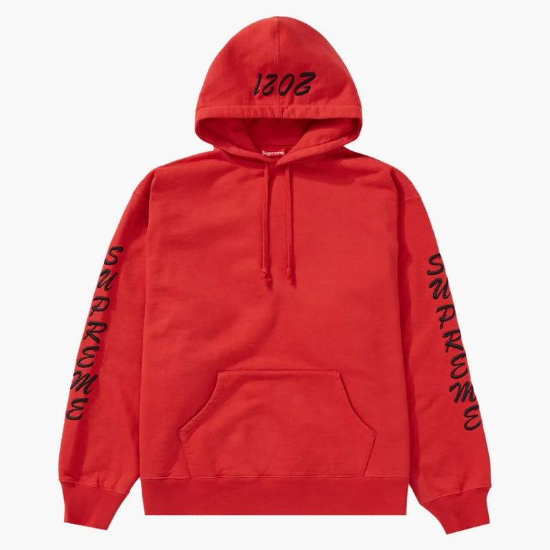 Supreme Guardian Hooded Sweatshirt Burnt Red