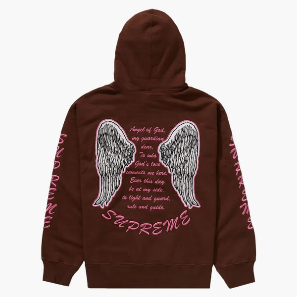 Supreme Guardian Hooded Sweatshirt Dark Brown