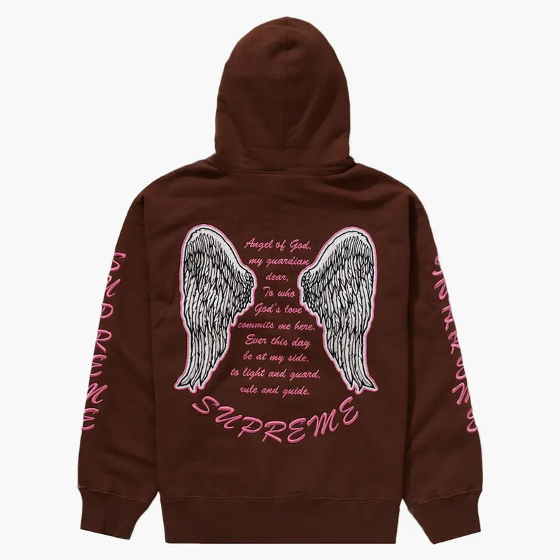 Supreme Guardian Hooded Sweatshirt Dark Brown