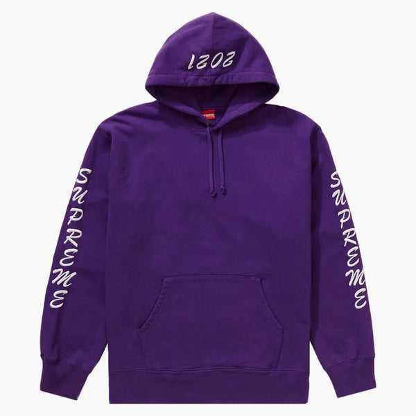 Supreme Guardian Hooded Sweatshirt Purple