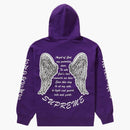 Supremia de guardería sudadera con capucha púrpura