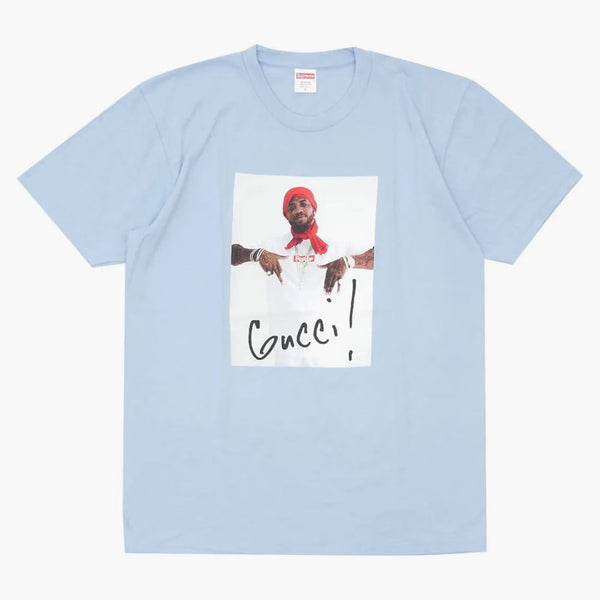 Supremo Gucci Mane Mane Tea Blu chiaro