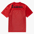 Supreme rubber football top red