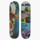 Supreme rubber skateboard deck set multi