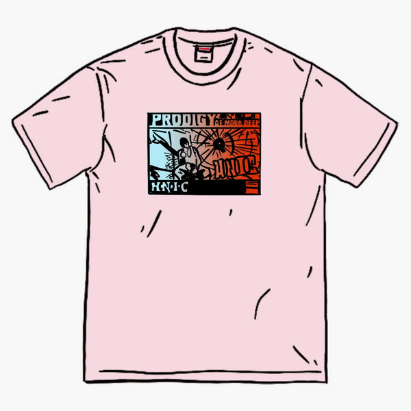 Supreme Hnic Tee Light Pink