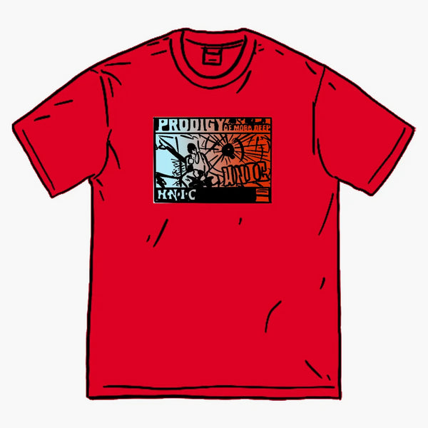 Nejvyšší hnic tee červená