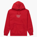 Supreme Hq Hooded Sweatshirt Red