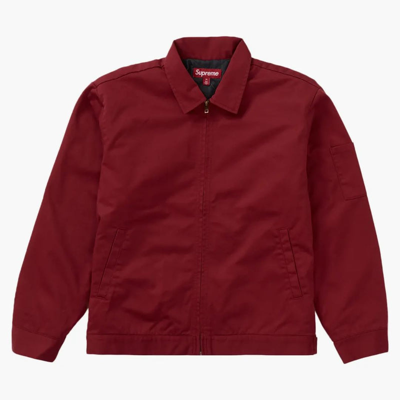 Supreme H.R. Giger Embroidered Work Jacket Red