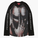 Supreme H.r. Giger Raglan L/s Top Black