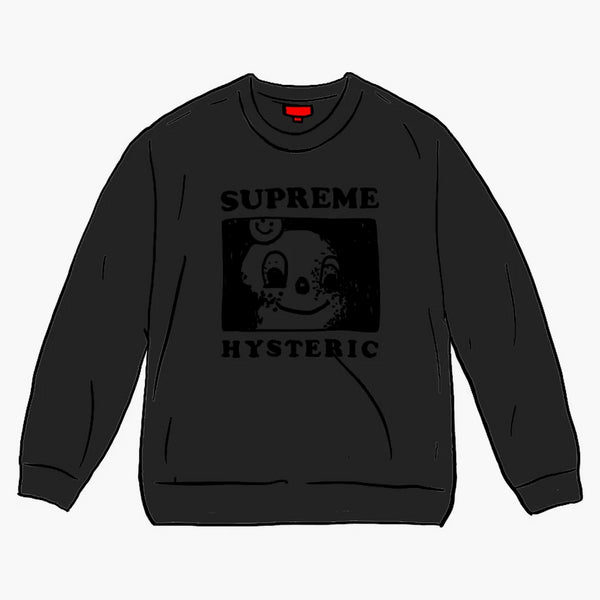 Supreme Hysteric Glamour Crewneck Black