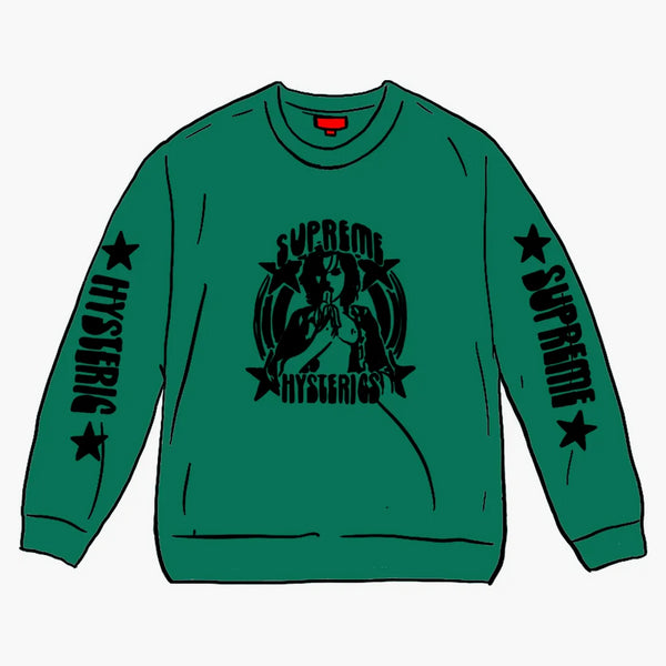 Supreme Hysteric Glamor L/S Tea Green