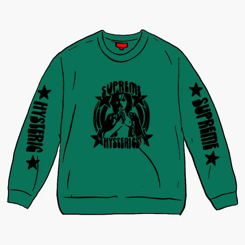 Supreme Hysteric Glamor L/S Tea Green