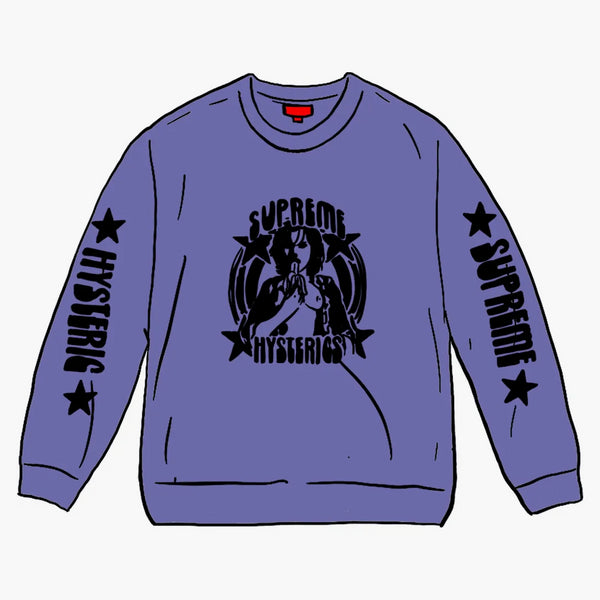 Supreme Hysteric Glamor L/S Tea Light Purple