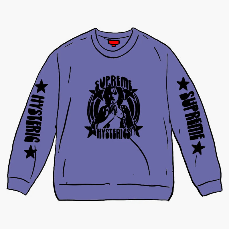 Supreme Hysteric Glamour L/S Tea Light Purple